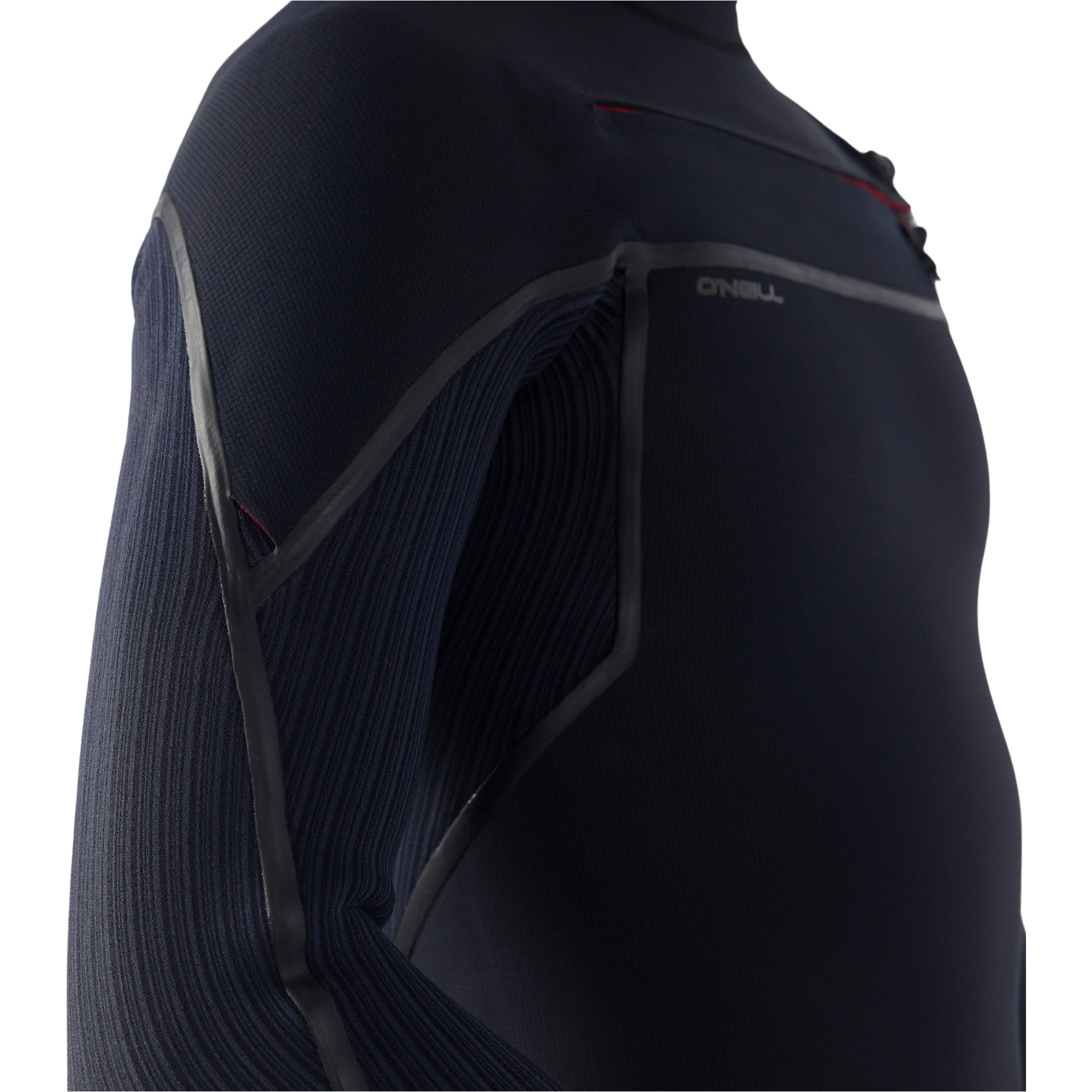 2026 O'Neill Männer Hyperfreak Fire 5/4+mm Brustreißverschluss Neoprenanzug 5677 - Black